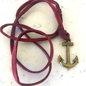 Anchor bracelet